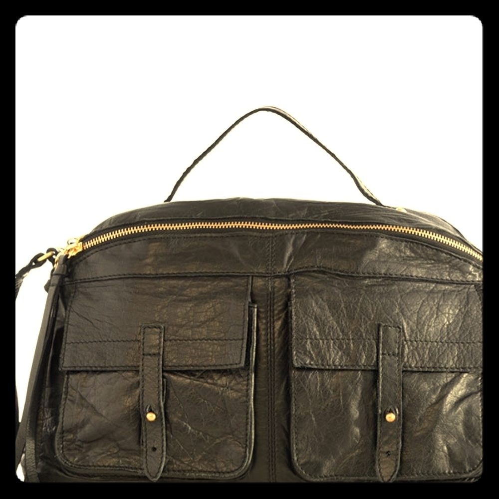 SHIRALEAH LEATHER SATCHEL NEW W/ TAGS